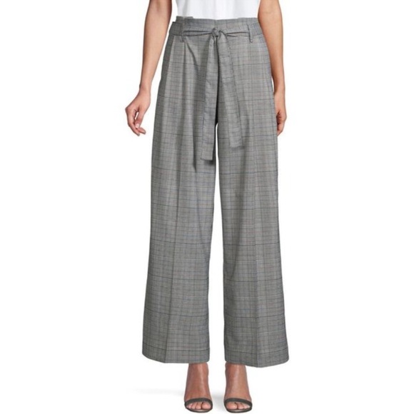 Laundry By Shelli Segal Pants - Laundry by Shelli Segal Glen Plaid Wide Leg Pants - NWT - Sz 6